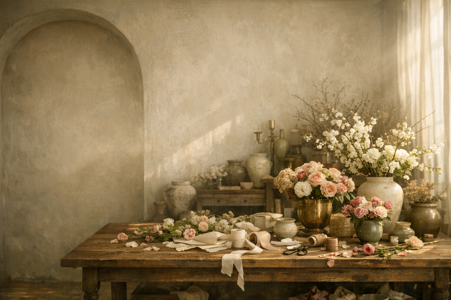 花禧悦工作室空间主视觉